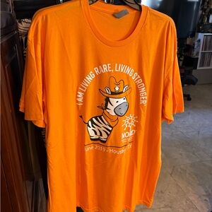 Orange Graphic T-Shirt